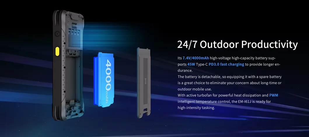 Rugged Handheld Smart PDA Industrial Use