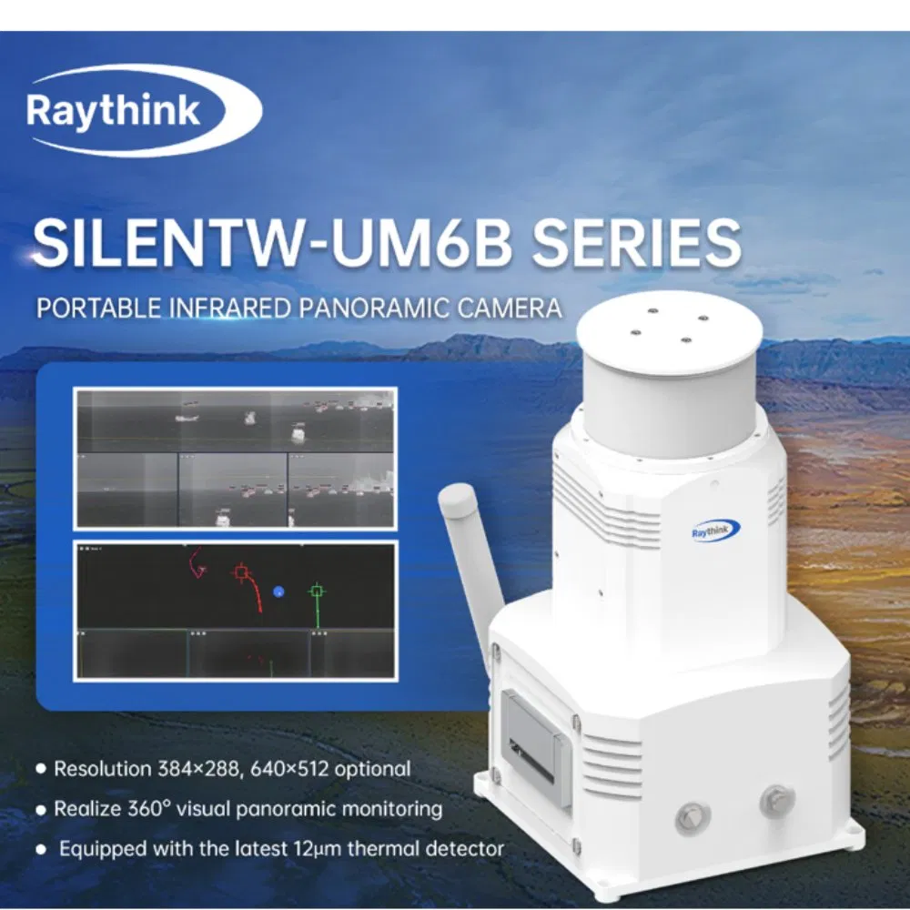 High-Resolution Panoramic System with 25mm Lens and 0.444Hz Scanning for Oil/Gas Field Security