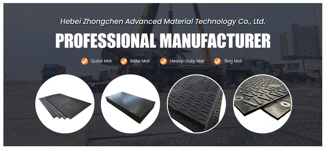 Ground Protection Mat Banner