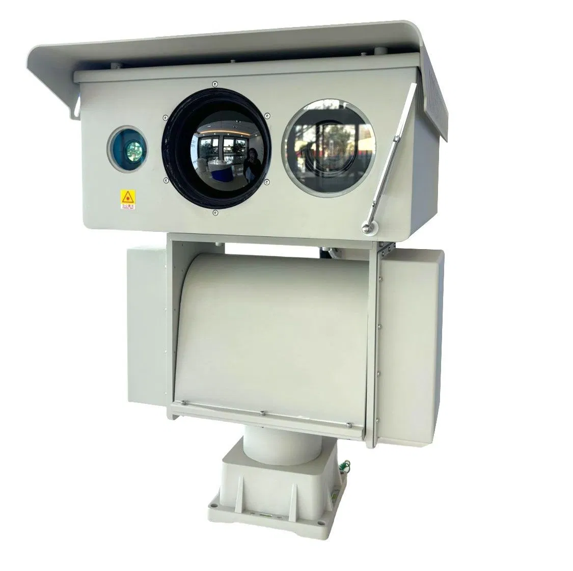 12km Dual Spectral Thermal Imaging Forest Fire Prevention Binocular Heavy-Duty Pan Tilt Camera