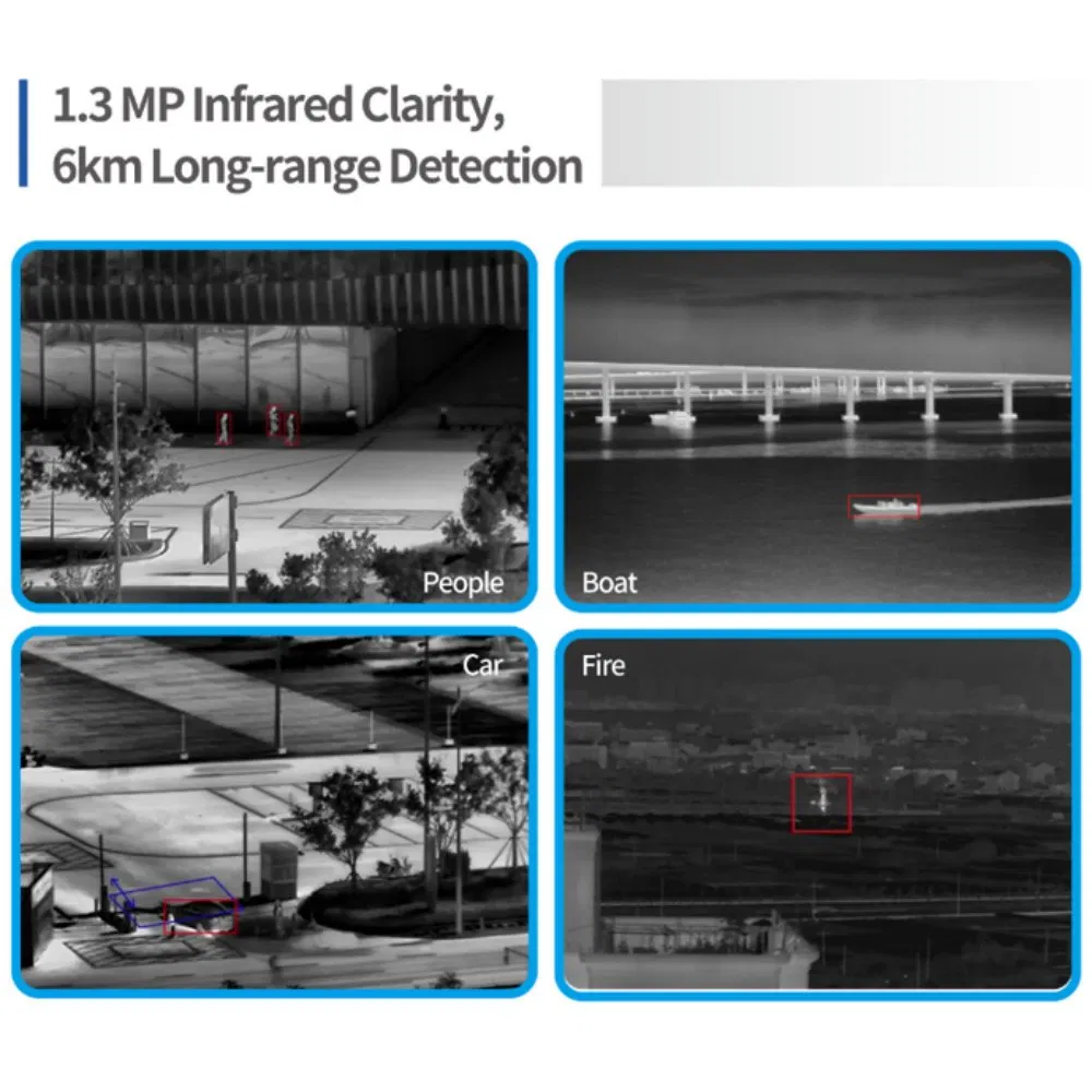All-Weather PTZ Surveillance System with 30kg Compact Design, 30– 150mm Zoom, and Forest Fire Prevention