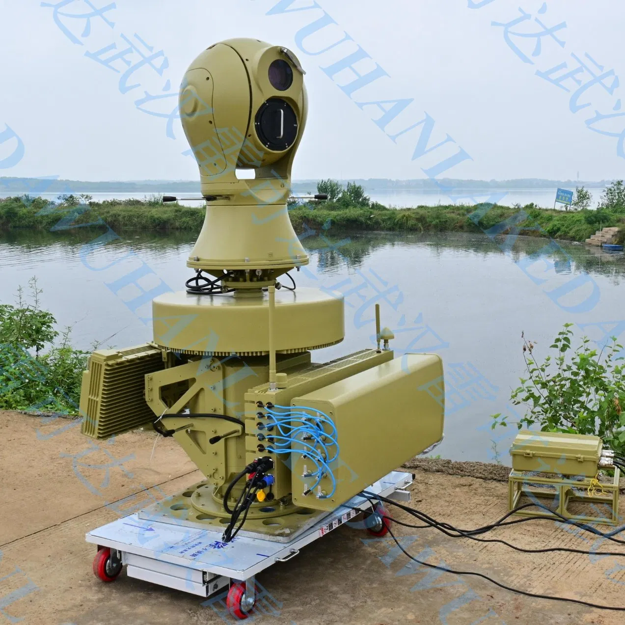 Falcon Auto Cruise Intelligent Monitoring Detection Wireless Video Security System for C-Uas