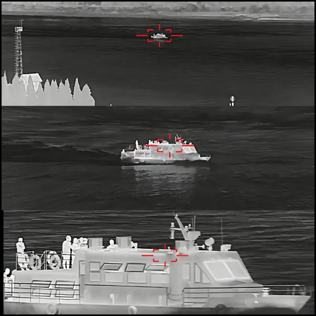 13km Marine Surveillance PTZ Thermal Imaging Camera Long Range Infrared Camera Module