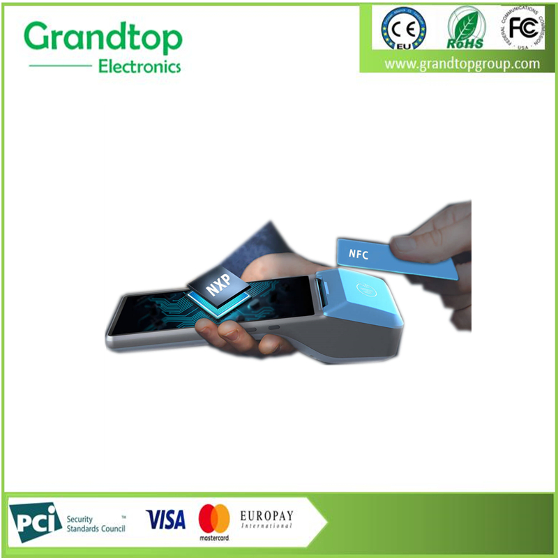 Android 10.0 WiFi 3G 5.7 Inch Printer Wireless Handheld Portable Mobile POS Terminal