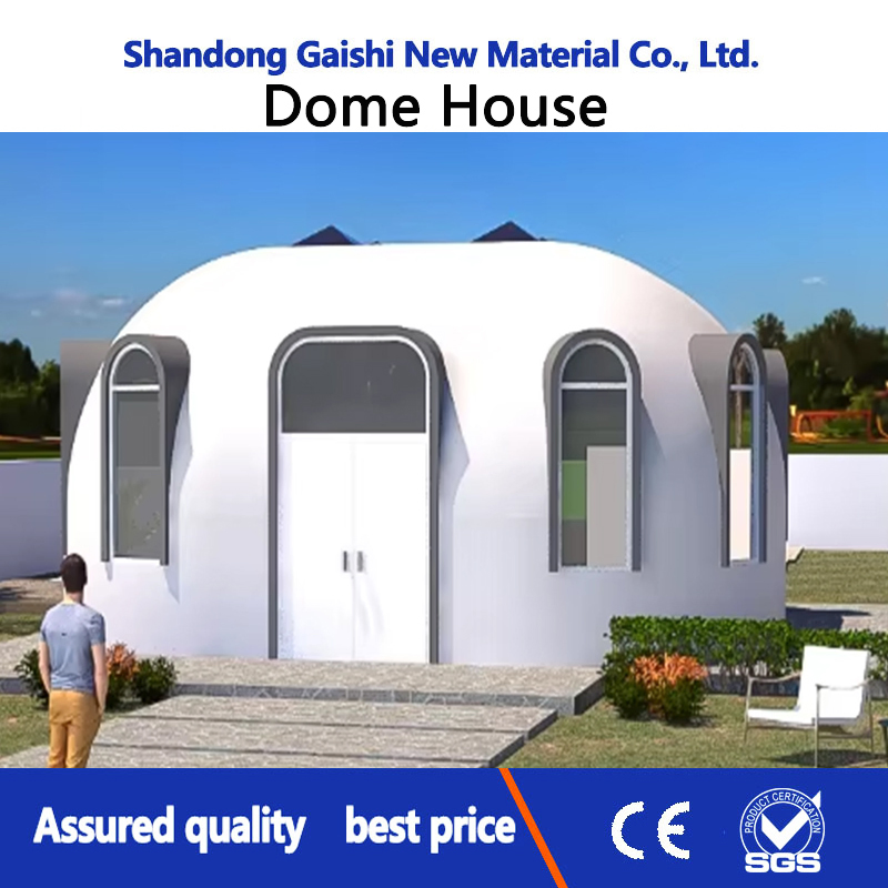 Simple Prefabricated Residential Building Energy Saving Module EPS Foam Dome House