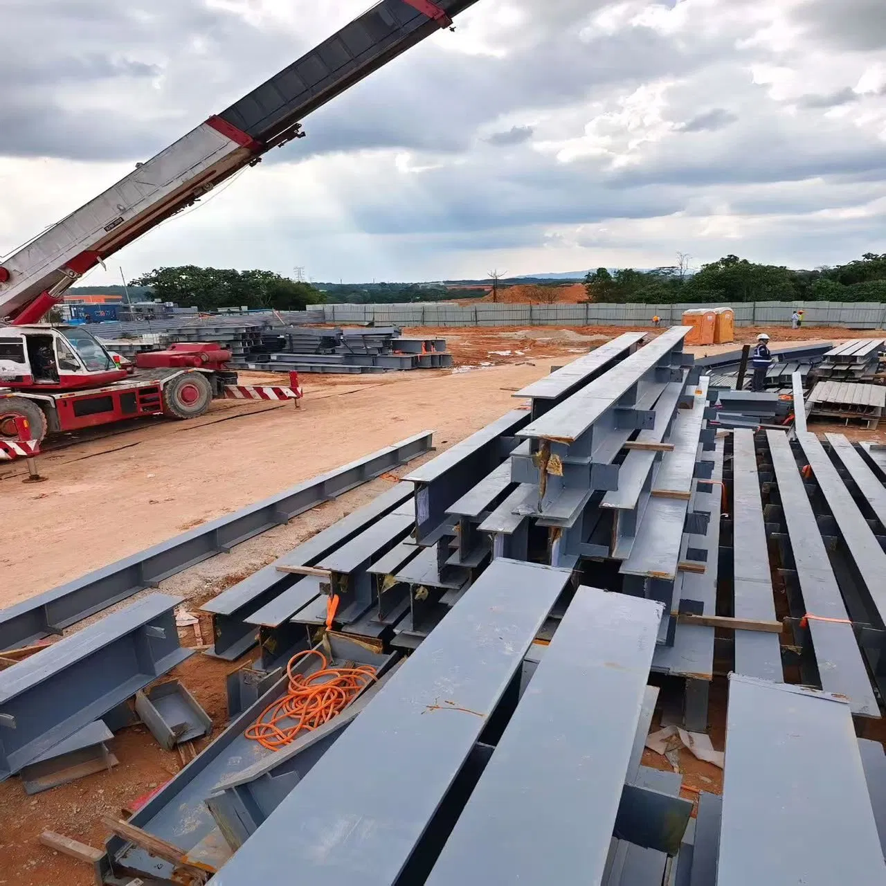 Anti-Corrosion Steel Structure Beam for Marine Environment, Marine-Grade Material