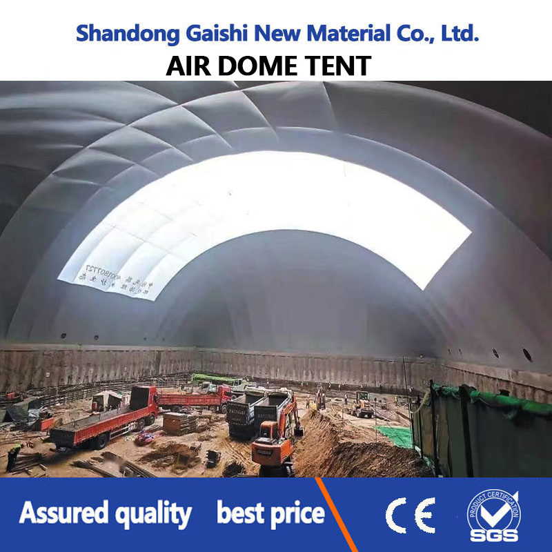 Air Domes Manufacturer Mobile Inflatable Storage Basin Air Dome for Coal Shed
