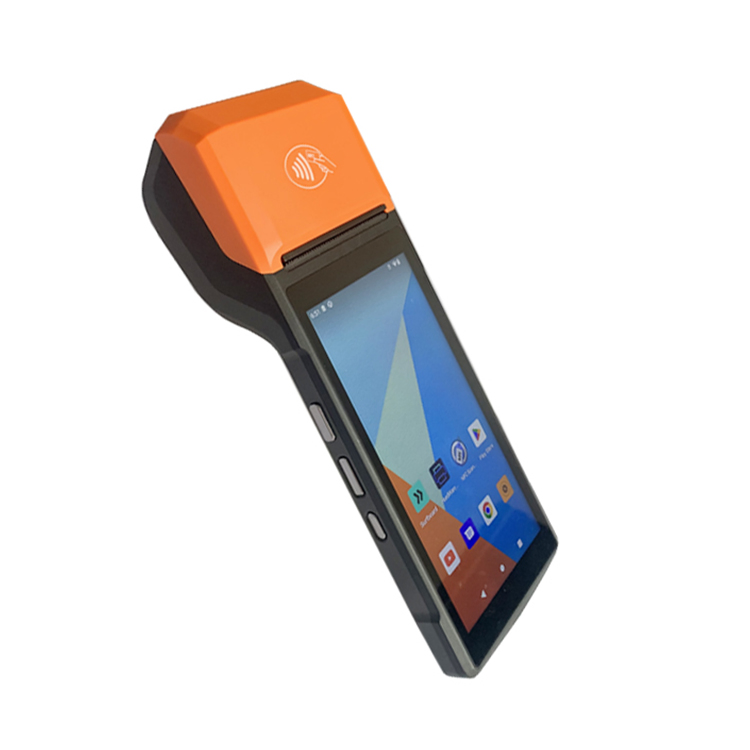 Android 14.0 WiFi 4G 5.5 Inch Smart Touch Screen Mobile POS Printer Wireless Handheld Portable Mobile POS Terminal