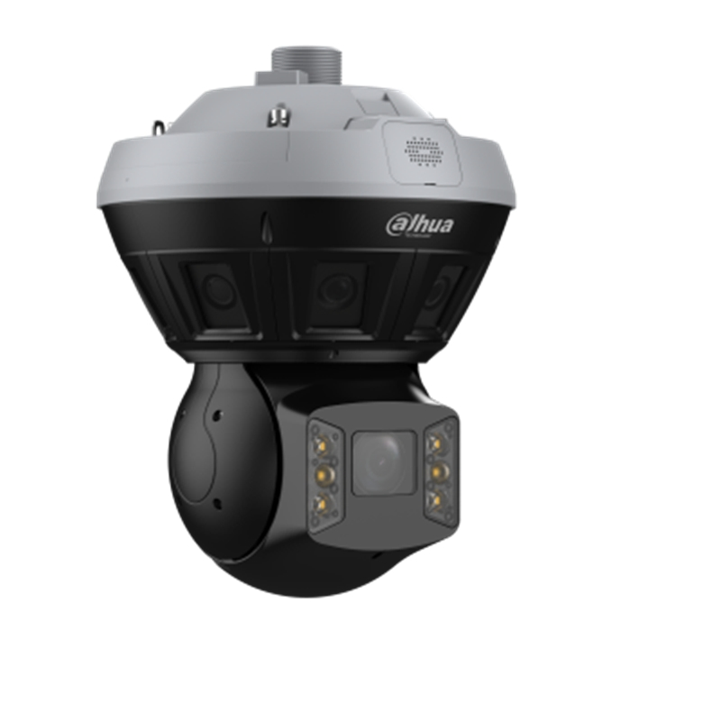 High-Security Perimeter Monitoring System with 360° Overview and Ai-Powered PTZ Tracking
