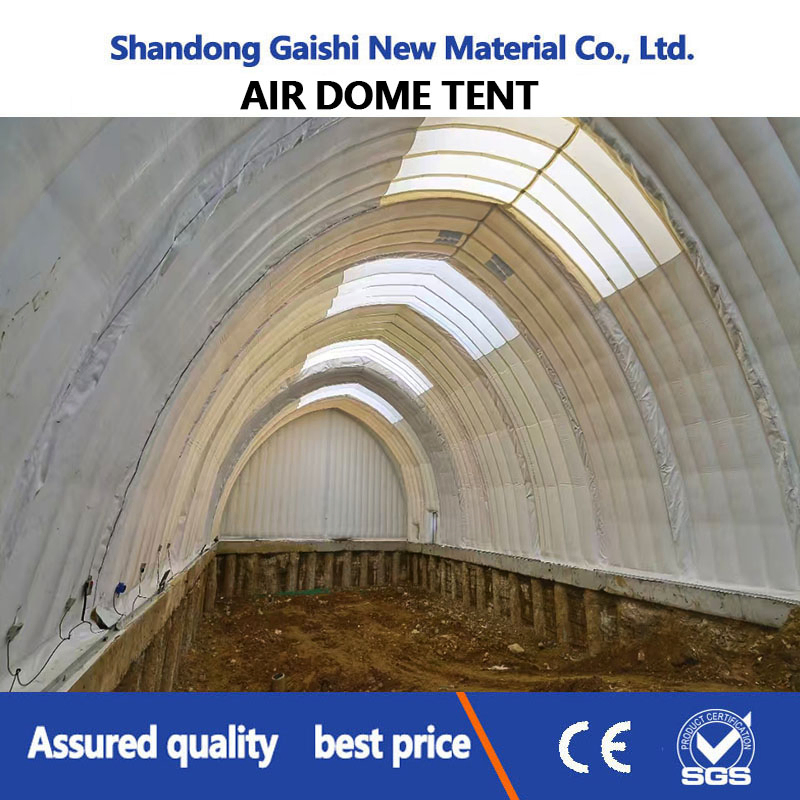 Air Domes Manufacturer Mobile Inflatable Storage Basin Air Dome for Coal Shed