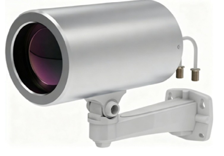 640*512 100mm Lens Ai Intelligent Thermal Bullet Camera Fire Human Vehicle Detection Temperature Measurement Bullet Camera-Iptm-D640-100p-F