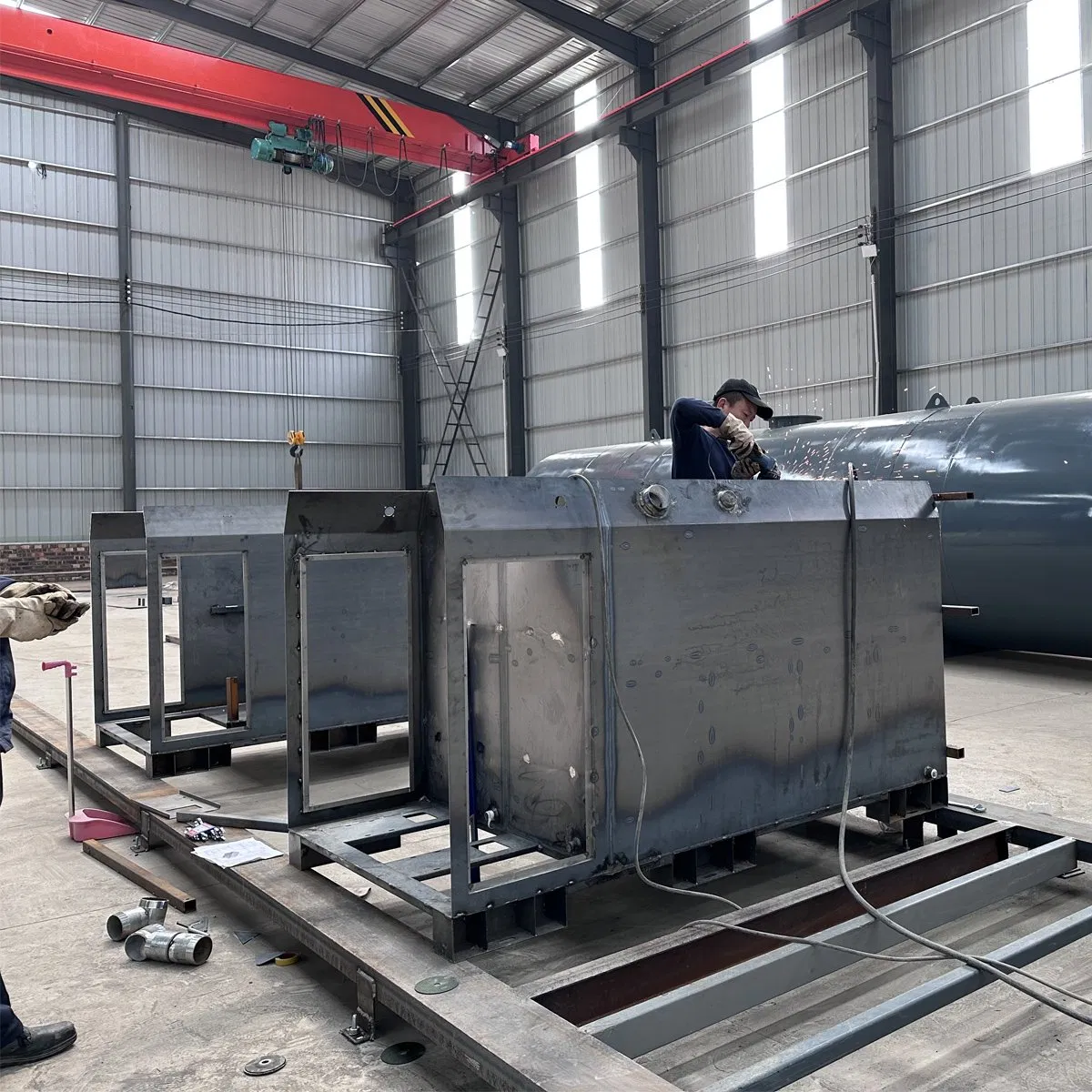 Refueling Engine Diesel Gasoline Storage Tank Integrated Mobile Station