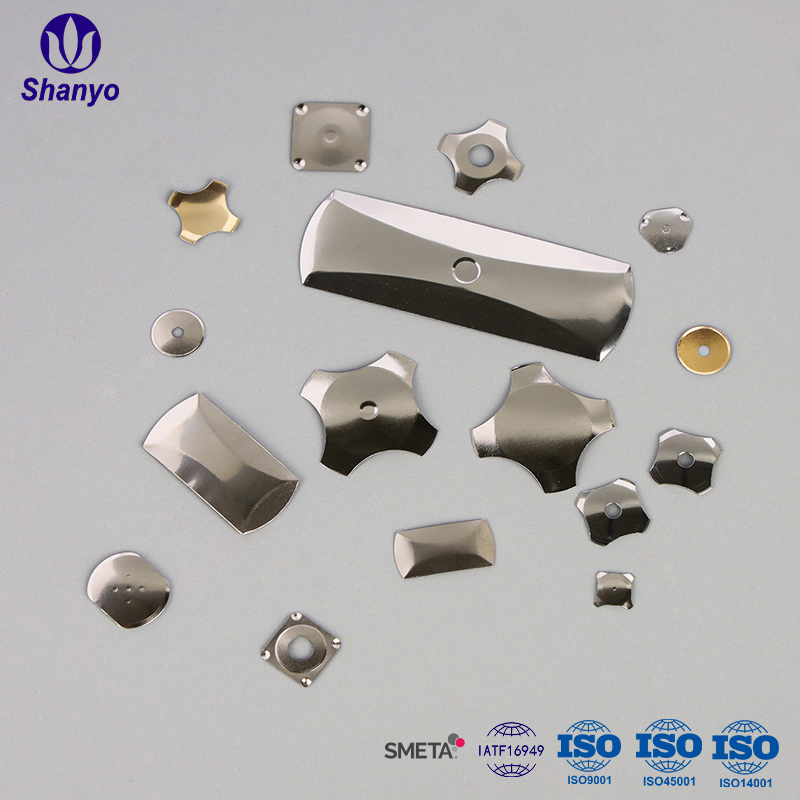 Free Sample Customized Tactile Switch Keypad Metal Snap Domes for Mobile Phones