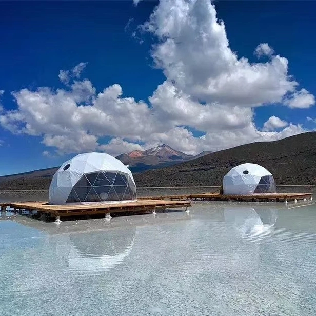 6m Cheap Factory Price Dome House Prefabricated with Aluminum Frame