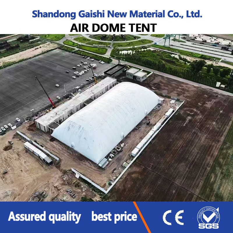 Air Domes Manufacturer Mobile Inflatable Storage Basin Air Dome for Coal Shed