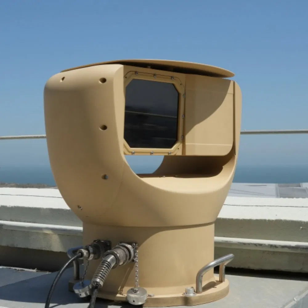 High-Capacity 360° Monitoring System with 8km Ship Detection and Solar Energy Compatibility
