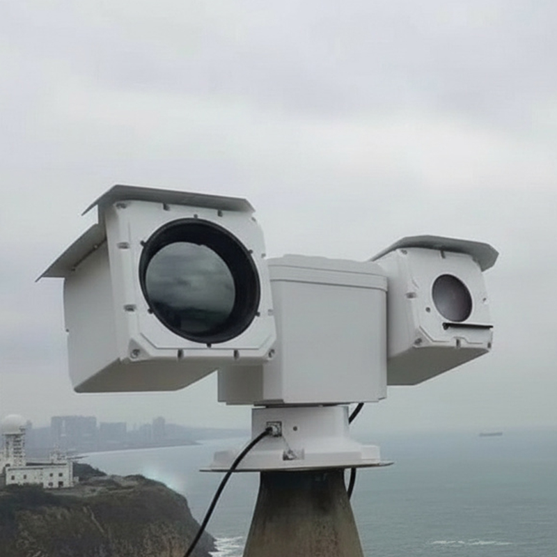 State-of-The-Art Long-Range PTZ Camera for Coast Defense Surveillance