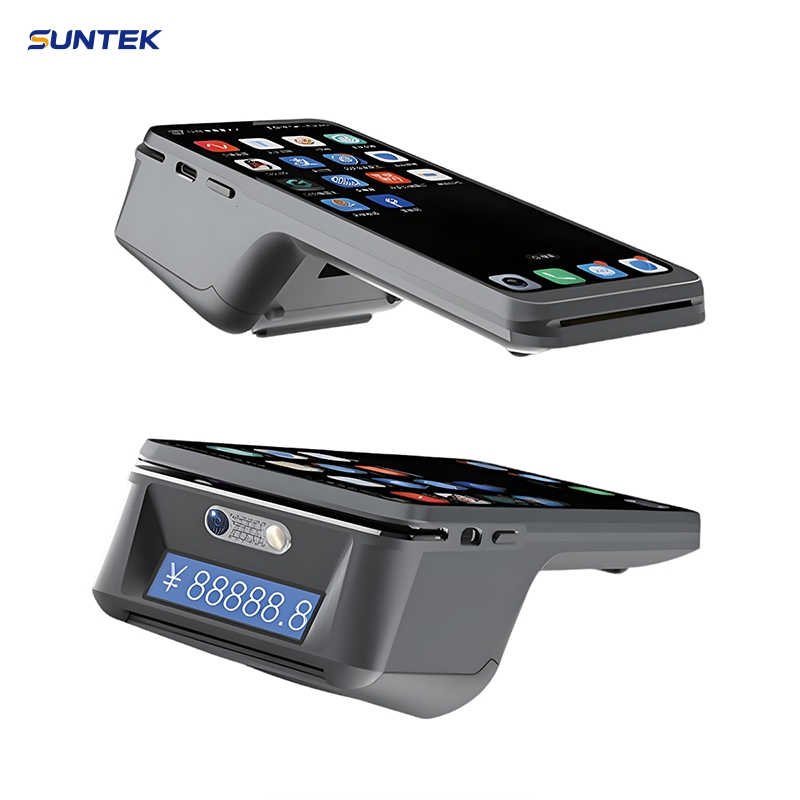 Suntek Factory Direct Sales 4G Smart POS Terminal with Gms for Mobile Payments