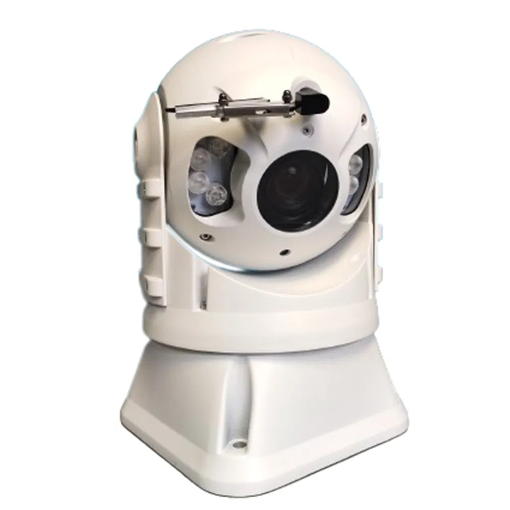 Night Vision Marine Vehicle Mounted IP67 Mobile Surveillance PTZ Camera
