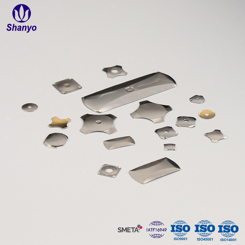 Free Sample Customized Tactile Switch Keypad Metal Snap Domes for Mobile Phones