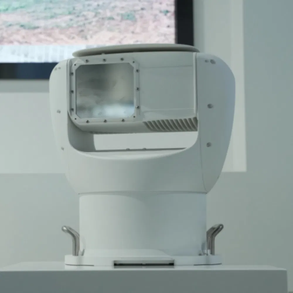 Solar-Powered 360° Surveillance System with 55mm Focal Length and 180° /S Frame Rate for Perimeter Protection