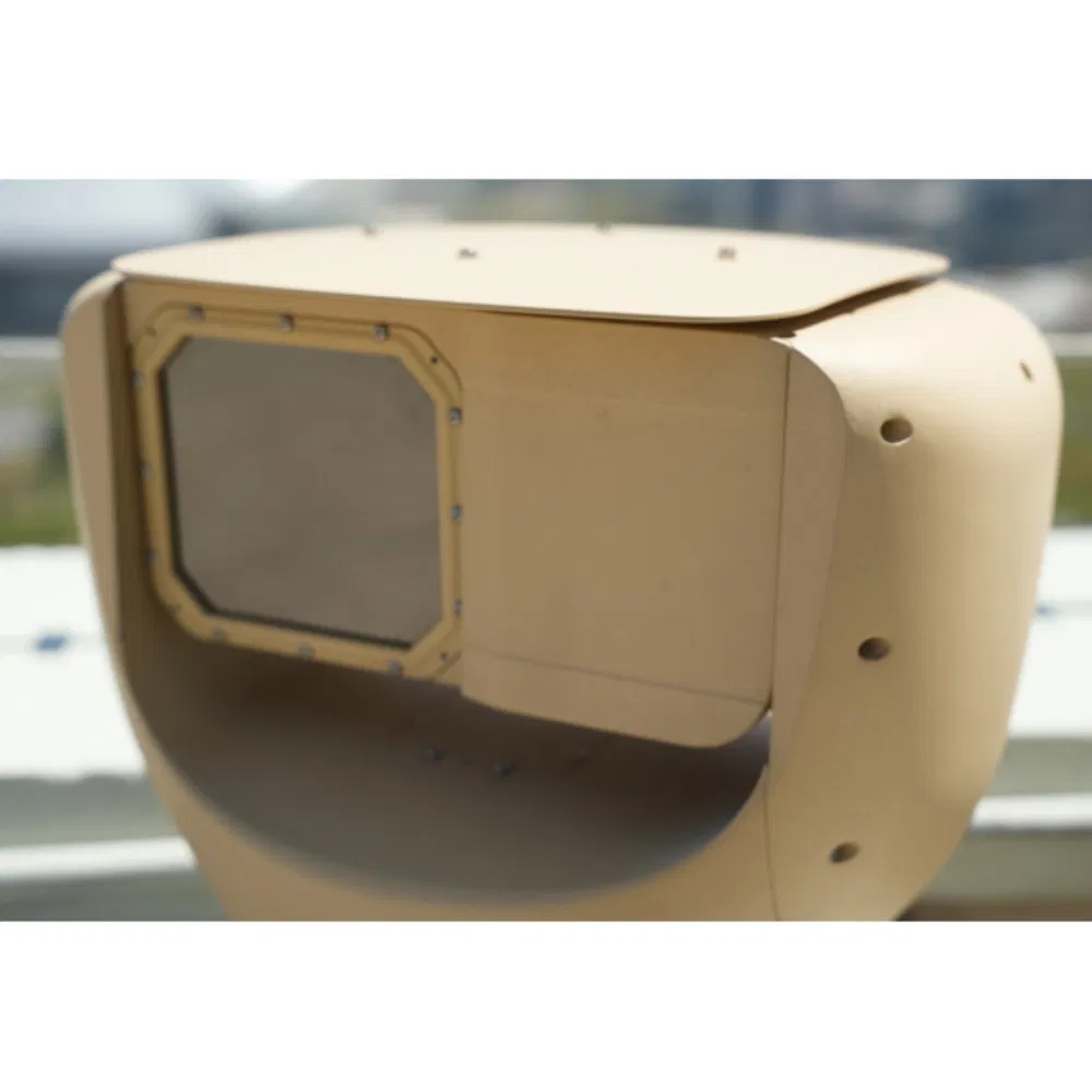 Ruggedized Uncooled Thermal Detector System with 55mm Lens and 28792× 1024 Resolution for Coastal Defense