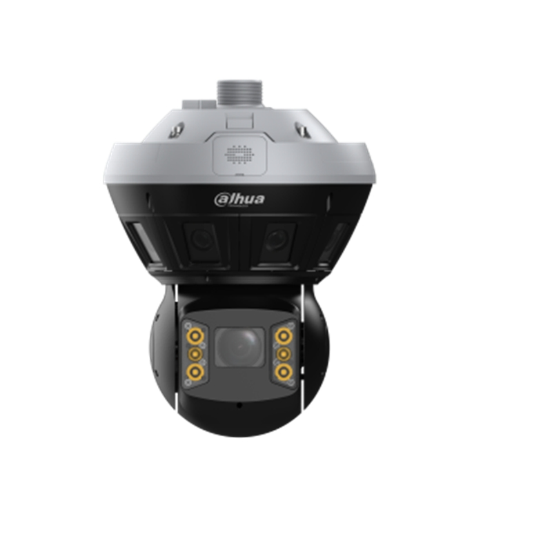 High-Security Perimeter Monitoring System with 360° Overview and Ai-Powered PTZ Tracking
