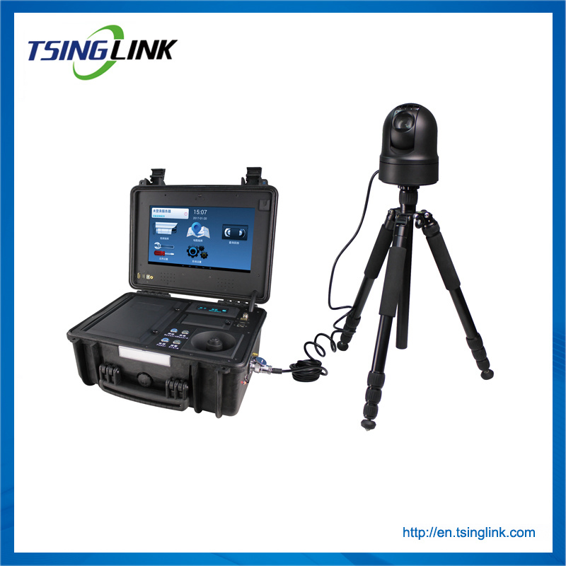 PTZ Control Weatherproof 4G Wireless Portable Emergency Command Communication System CCTV Camera