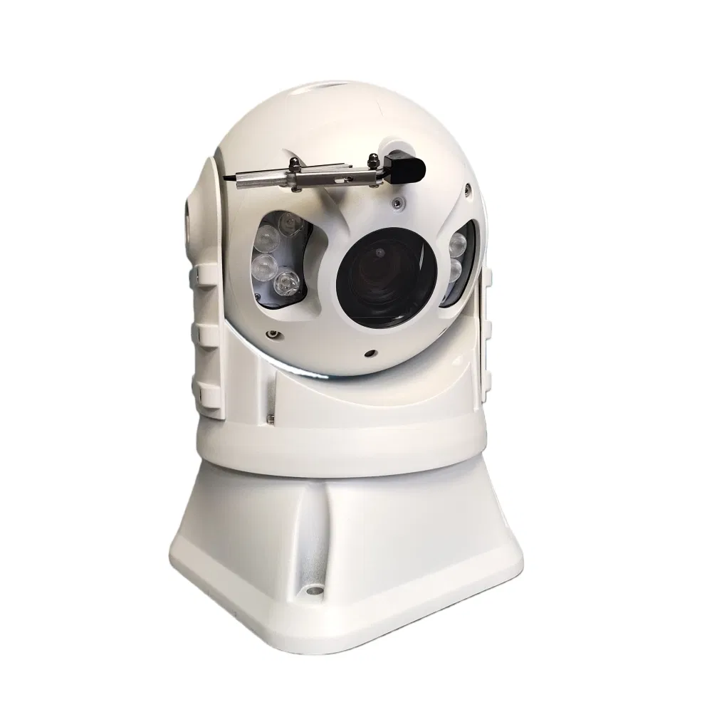 Night Vision Marine Vehicle Mounted IP67 Mobile Surveillance PTZ Camera