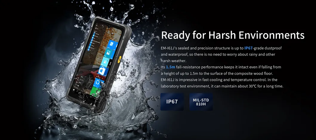 Rugged Handheld Smart PDA Port Detail