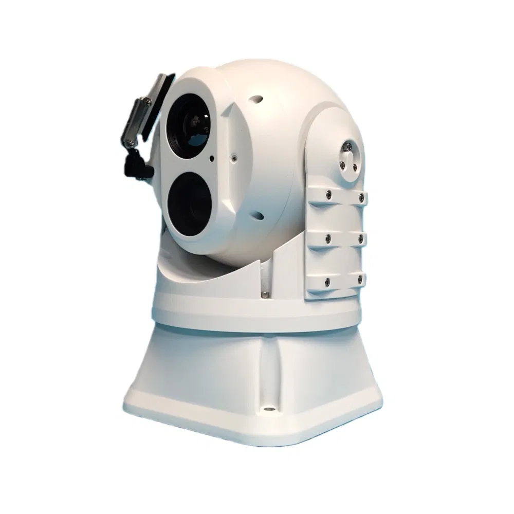 150m Infrare Vehicle Roof Mounted PTZ Security Camera Optional Damper Absorber