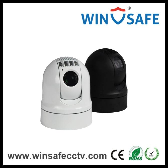 HD Vehicle Weather-Proof Mobile Security IP Anolog IR PTZ Dome Camera SDI