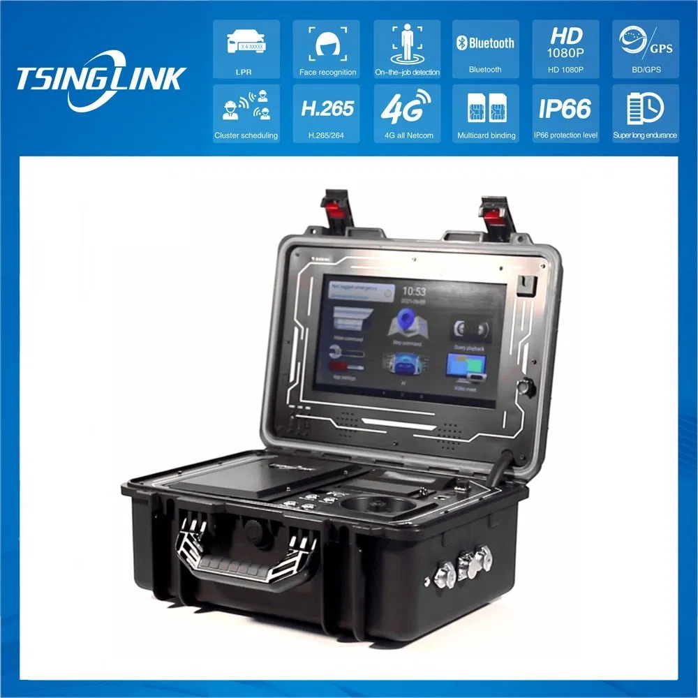 PTZ Control Weatherproof 4G Wireless Portable Emergency Command Communication System CCTV Camera