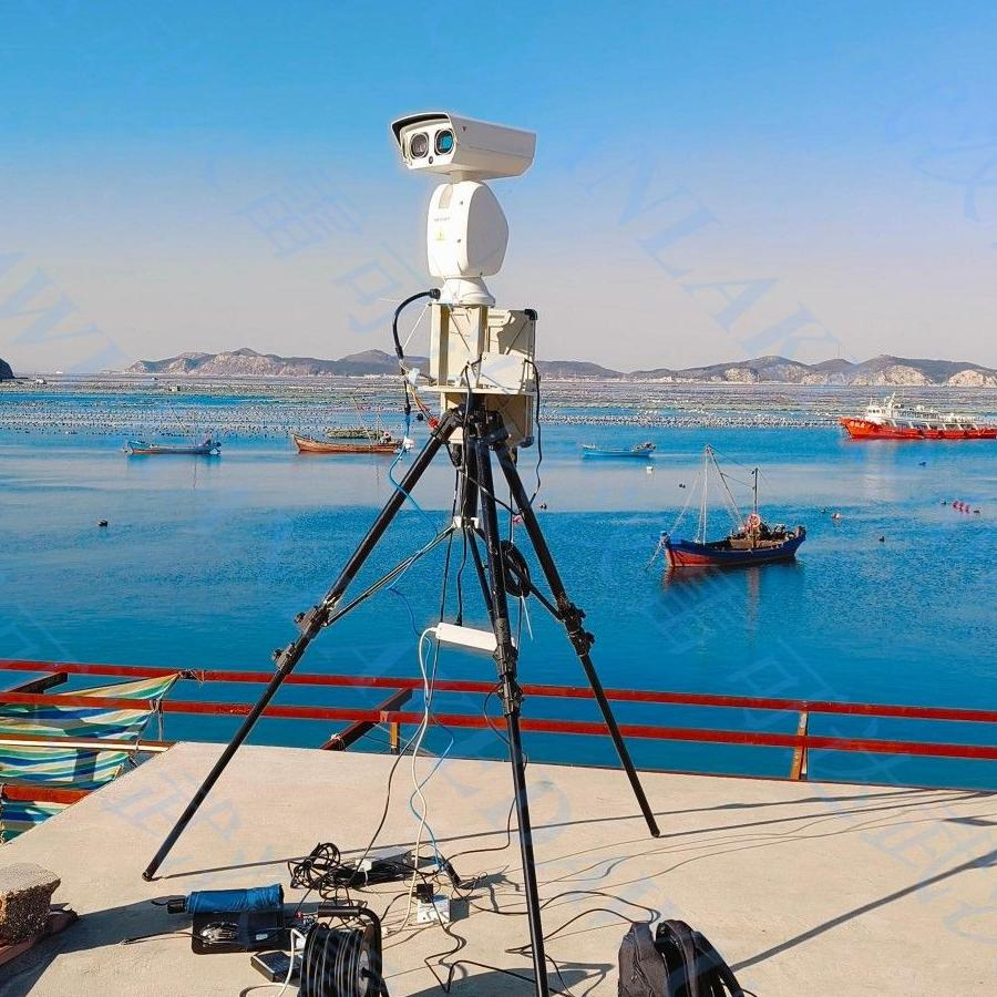 PTZ Radar with 5km Radar for Coastal Perimeter Control