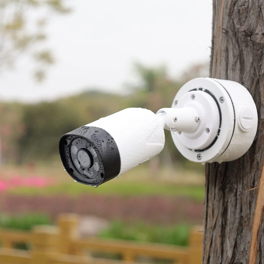 Hico Tech 8MP Sony415 Sensor Two Way Audio Alarm Human Vehicle Detection Alarm Poe Security Surveillance CCTV Camera