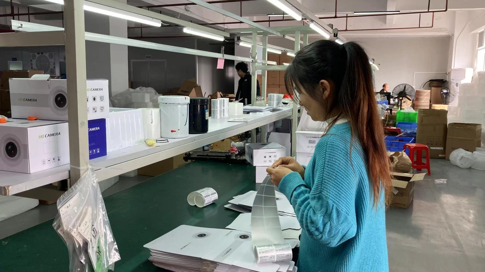 HawkEye Camera careful packing for safe international shipping