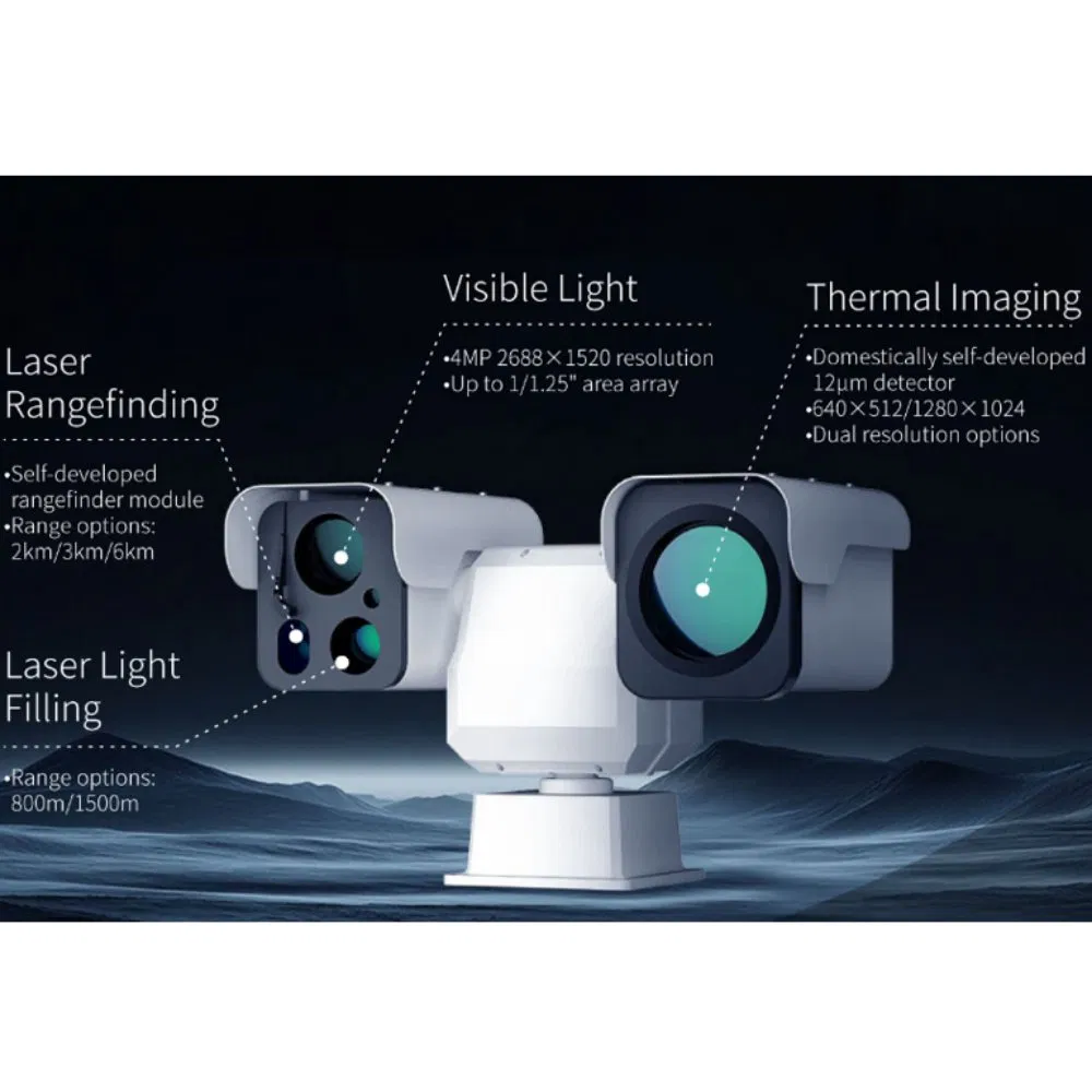 All-Weather PTZ Surveillance System with 30kg Compact Design, 30– 150mm Zoom, and Forest Fire Prevention