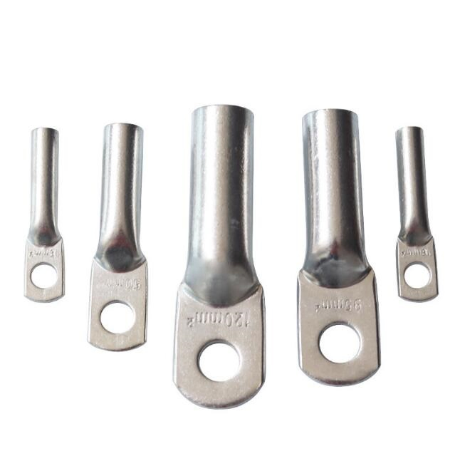 DTG 4-1000mm² 4.2-23mm Tube Pressed Copper Connecting Terminal Tinned Copper Cable Lug