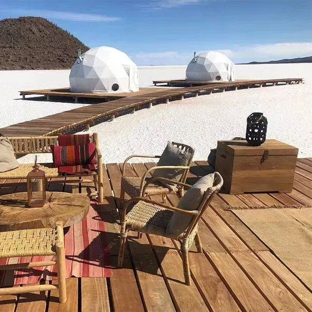 6m Cheap Factory Price Dome House Prefabricated with Aluminum Frame