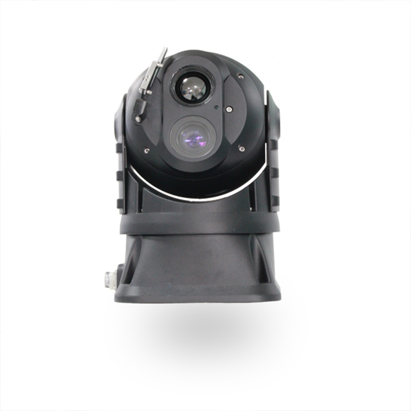 Rugged Mobile Surveillance Dual Sensor Thermal PTZ Camera