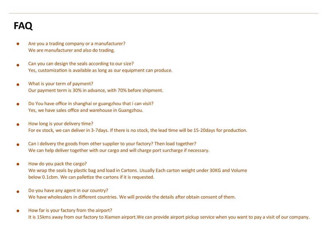 PTFE Sealing Rings 8