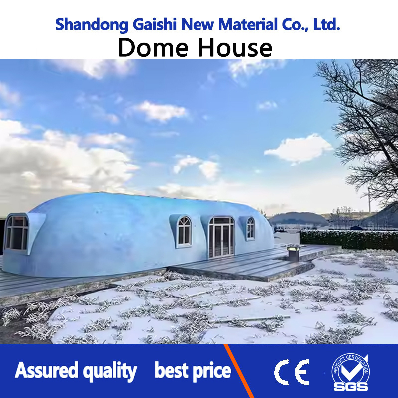 Prefab EPS Dome House of Resorts &amp; Eco-Villages Homes