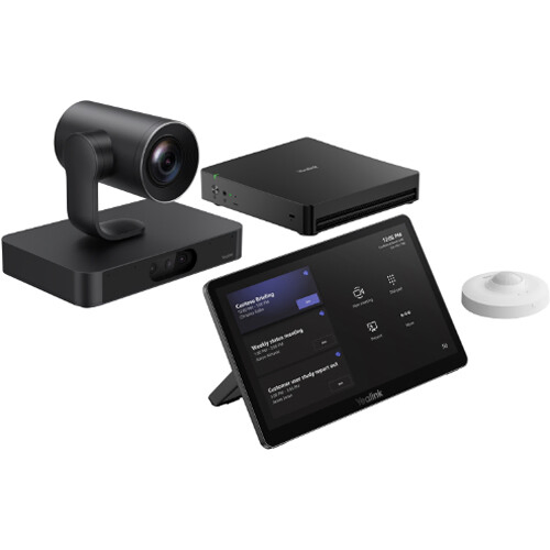 Yealink MVC S98-C5U-004 / MVC S80-C5U-000 All-in-One Video Conferencing System | 4K Ultra HD Camera, AI Auto Framing, Microsoft Teams Certified, Built-in Sound
