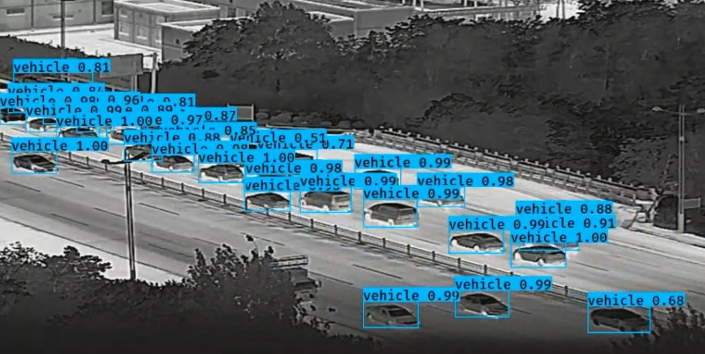 Thermal Infrared Camera for Patrol Car