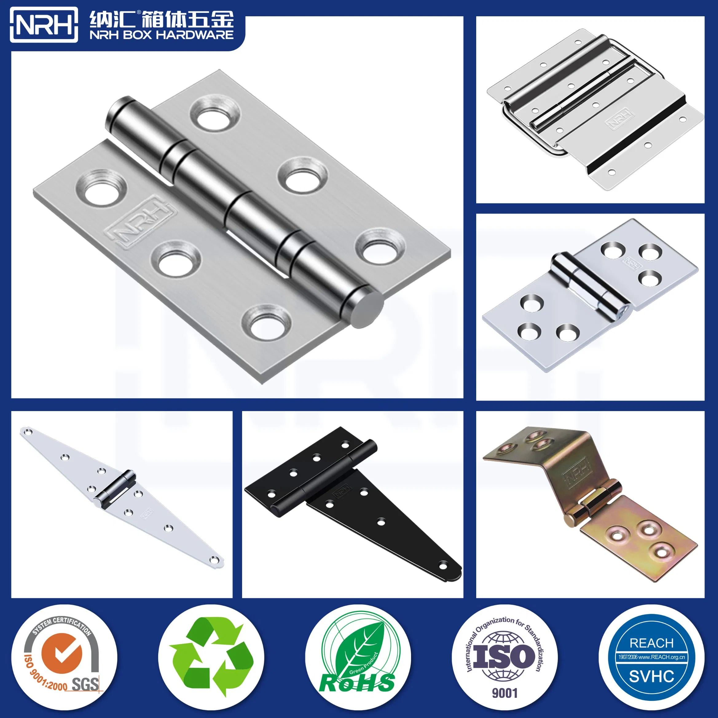 Factory Wholesales Flat Open Small Butt Hinge Stainless Steel Ball Bearing Mini Hinges