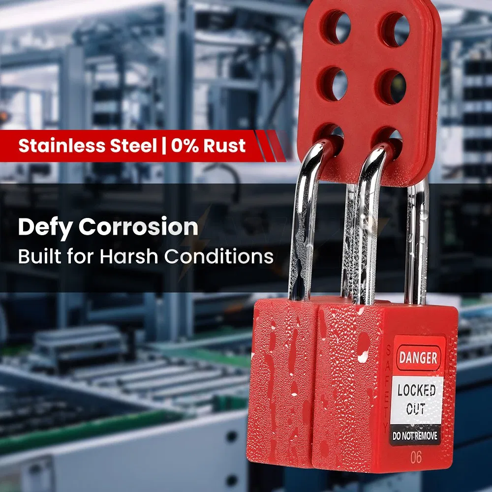 Industrial Safety Lockout Tagout Padlock System for Compliance