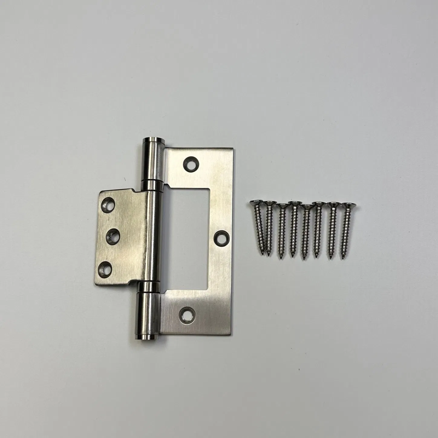 Stainless Steel 4 Inch Offset Rising Butt Door Hinge 2bb 6 Holes Satin Finish - Wenzhou Factory OEM Premium Hardware From China