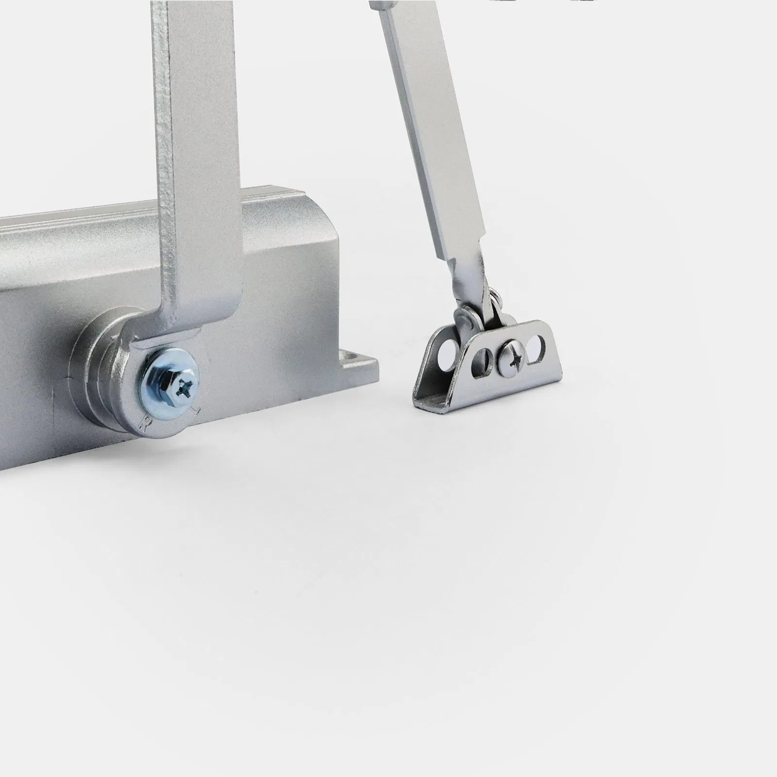 No-Digging Wooden Door Hydraulic Patch Fitting Floor Spring Door Closer with Accessories