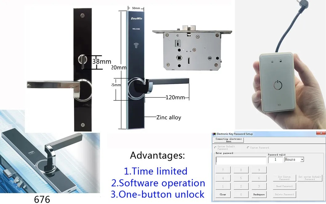Hotel Lock Dimensions