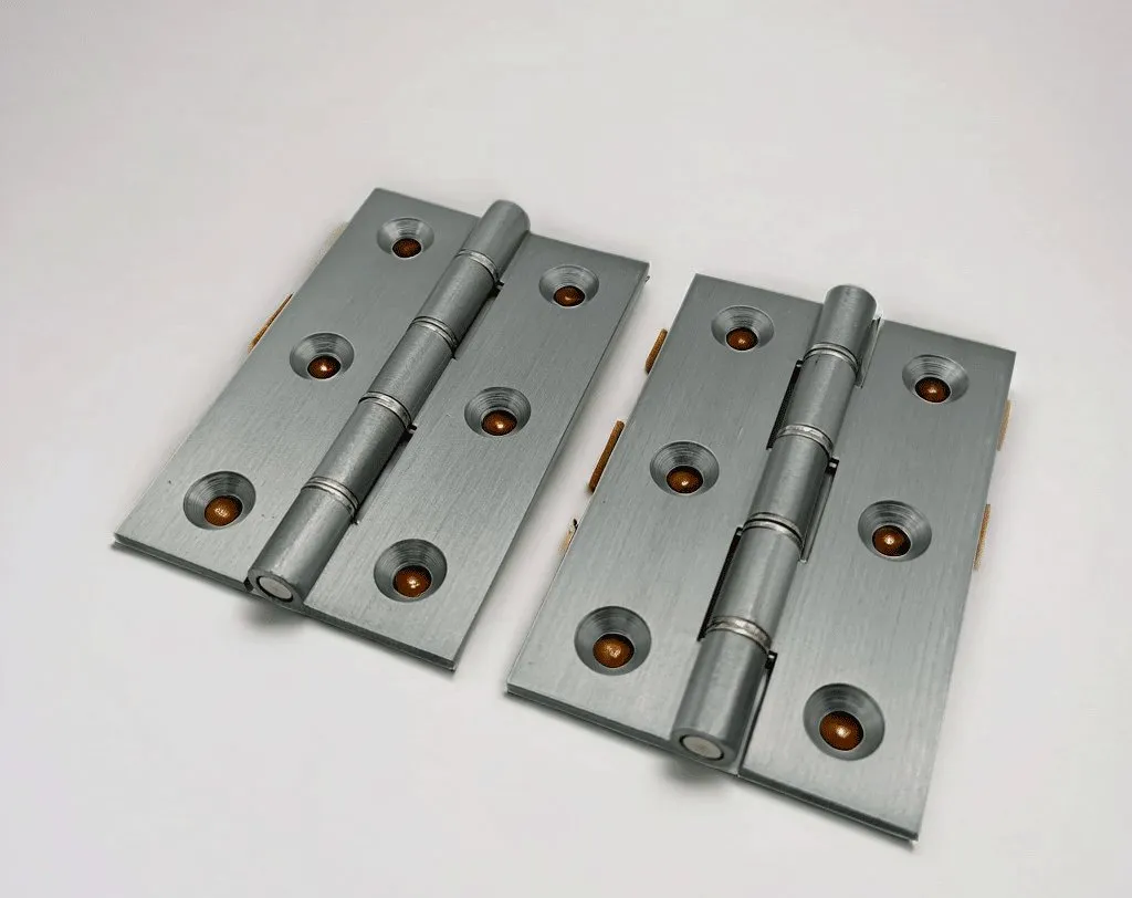 Premium Satin Chrome Brass Butt Hinge